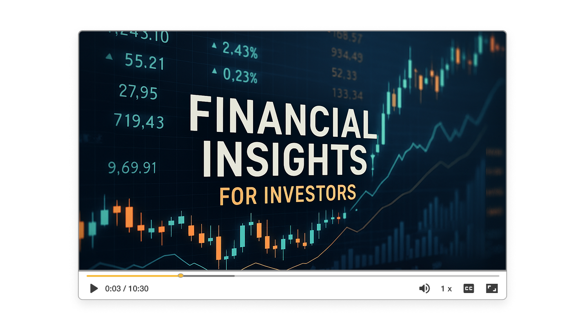 Turn financial data into investor-ready videos using Visla’s financial insights video creator with visual storytelling.